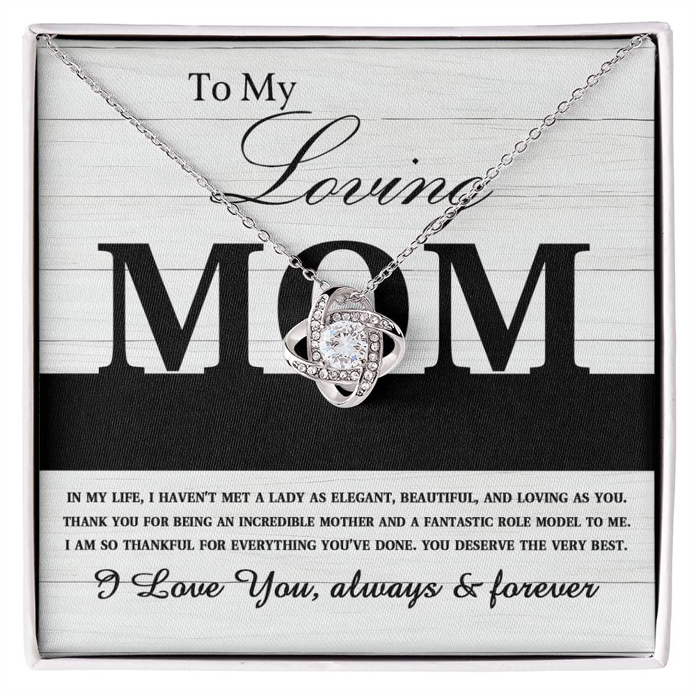 Mom loving as you